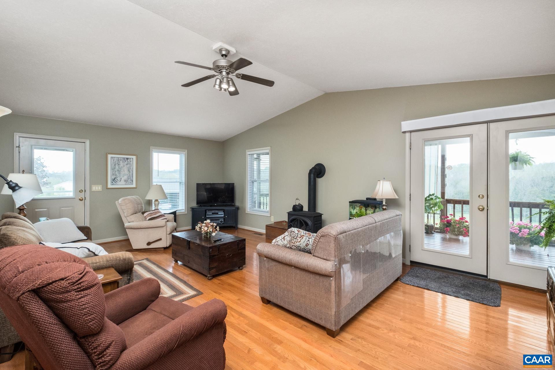 349 Todd Road Mount Sidney, VA 24467 - Photo 14 of 43 a living room with furniture and a large window