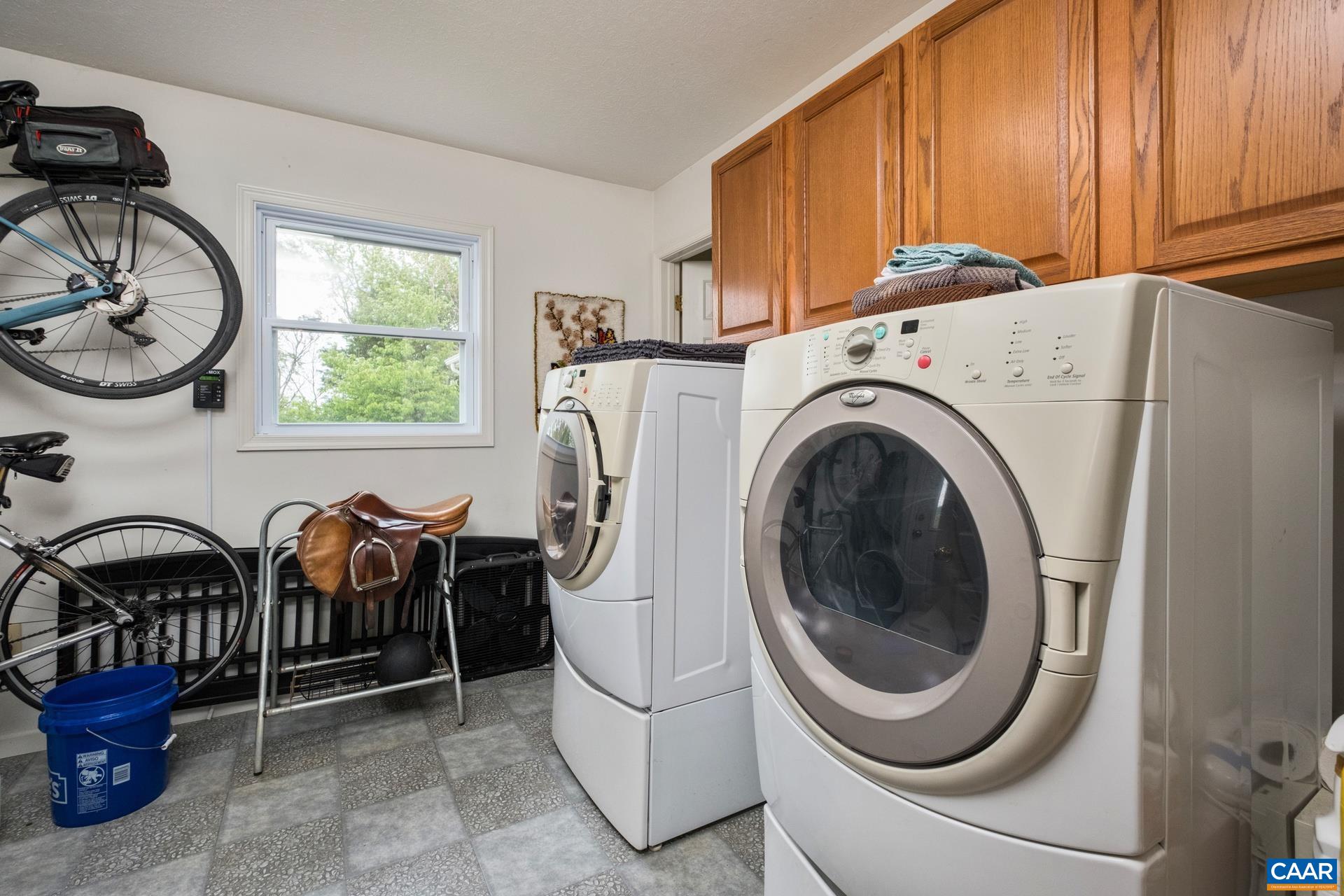 349 Todd Road Mount Sidney, VA 24467 - Photo 25 of 43 a view of a storage and utility room with washer and dryer