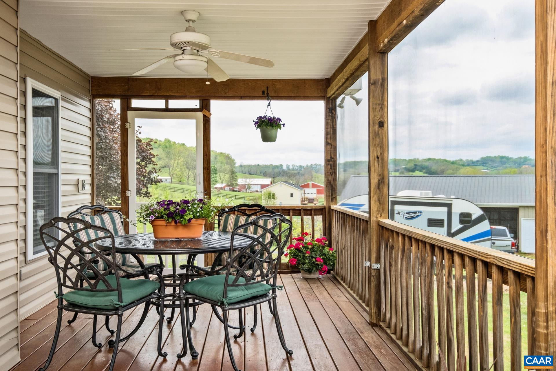 349 Todd Road Mount Sidney, VA 24467 - Photo 28 of 43 a view of a dining room with furniture window and outside view