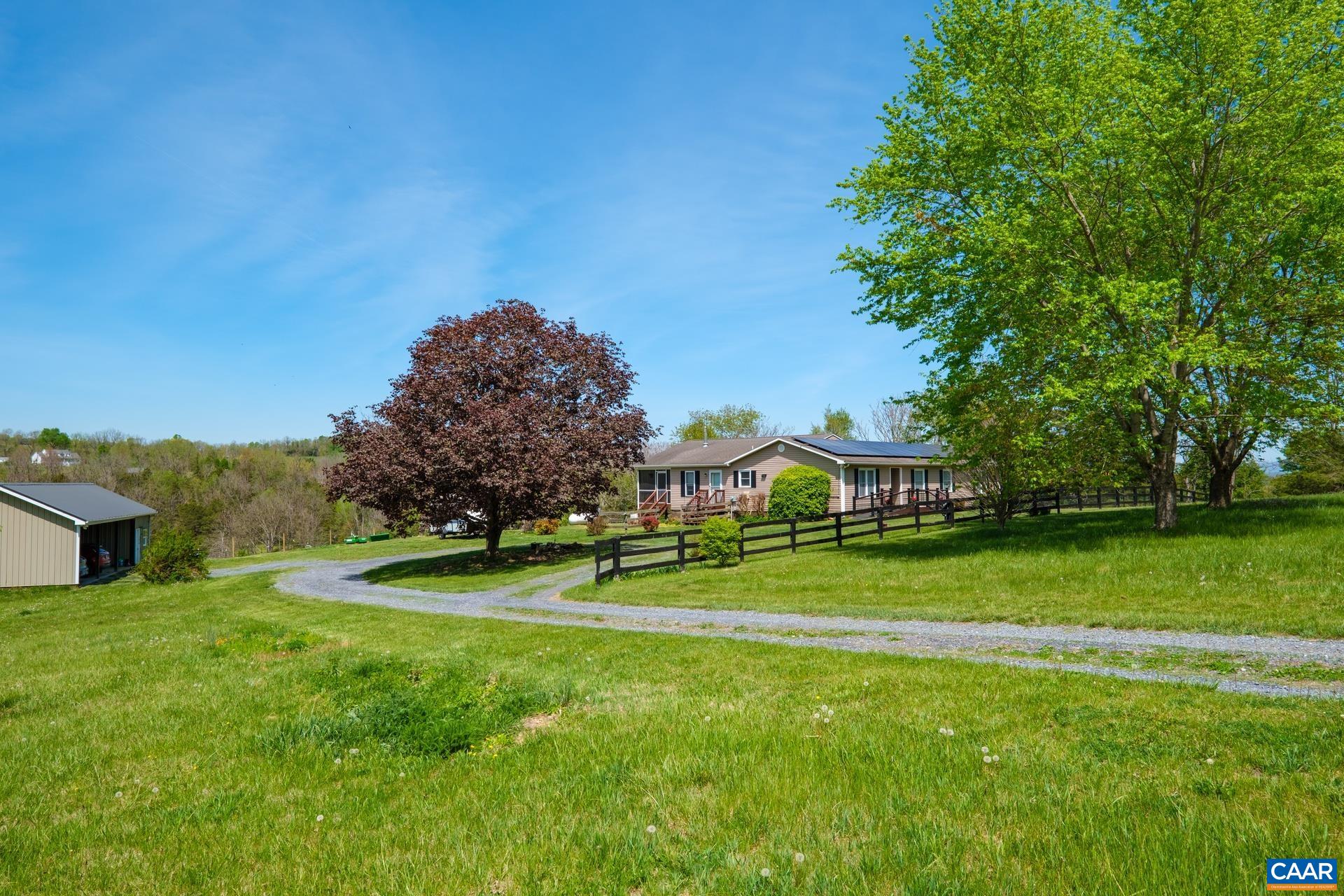 349 Todd Road Mount Sidney, VA 24467 - Photo 32 of 43 a front view of a house with a yard