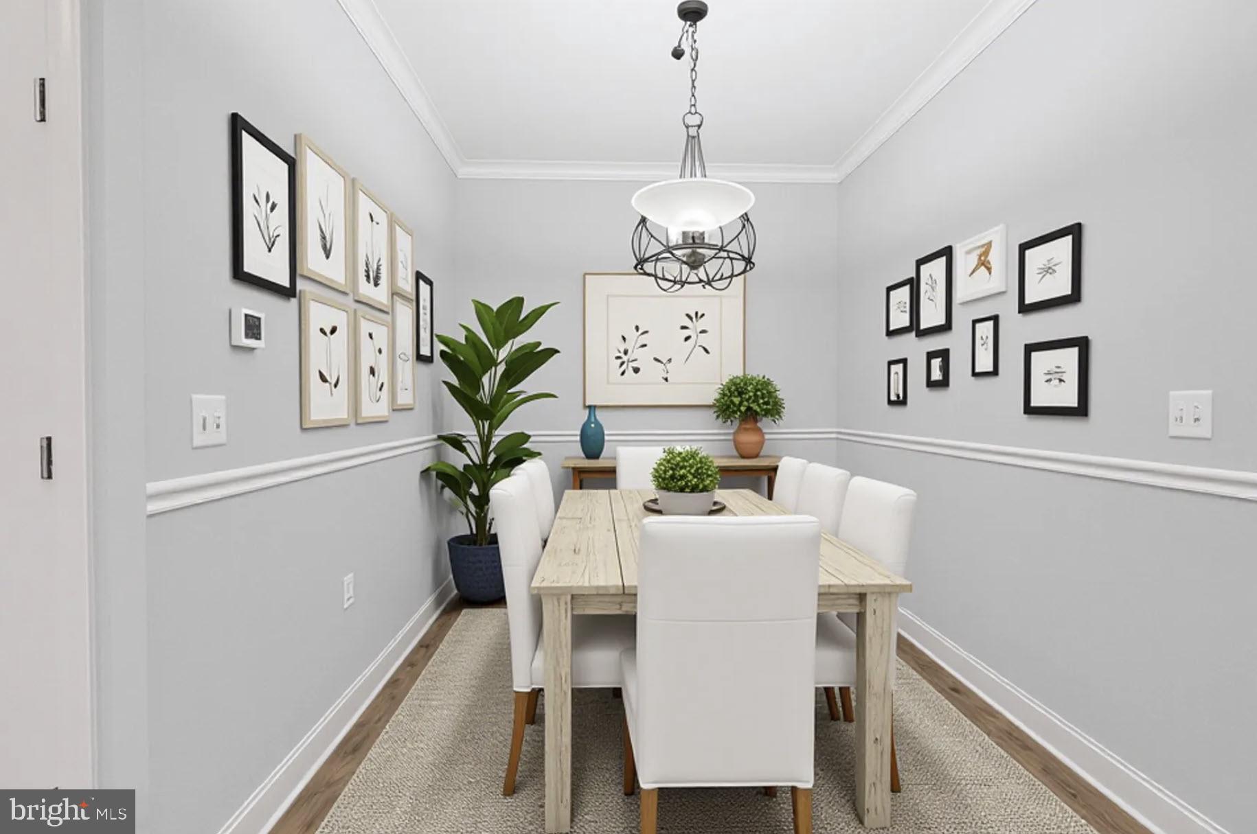 636 Wallingford Road, Unit 1B Bel Air, MD 21014 - Photo 11 of 42 Dining Room-Virtually Staged