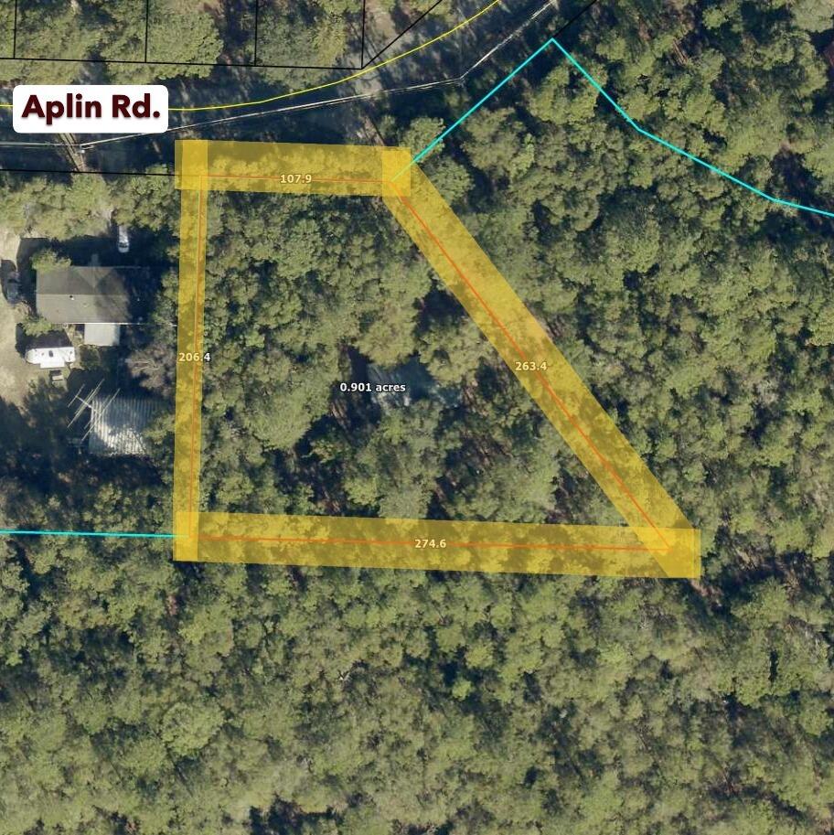 2928 Aplin Road Crestview, FL 32539 - Photo 19 of 19 Home and 0.9 acre - approx. lines