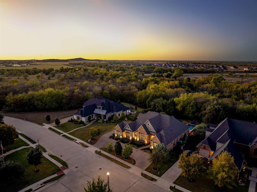 3328 Clubview Drive Denton, TX 76226 - Photo 4 of 40 Evening aerial perspective