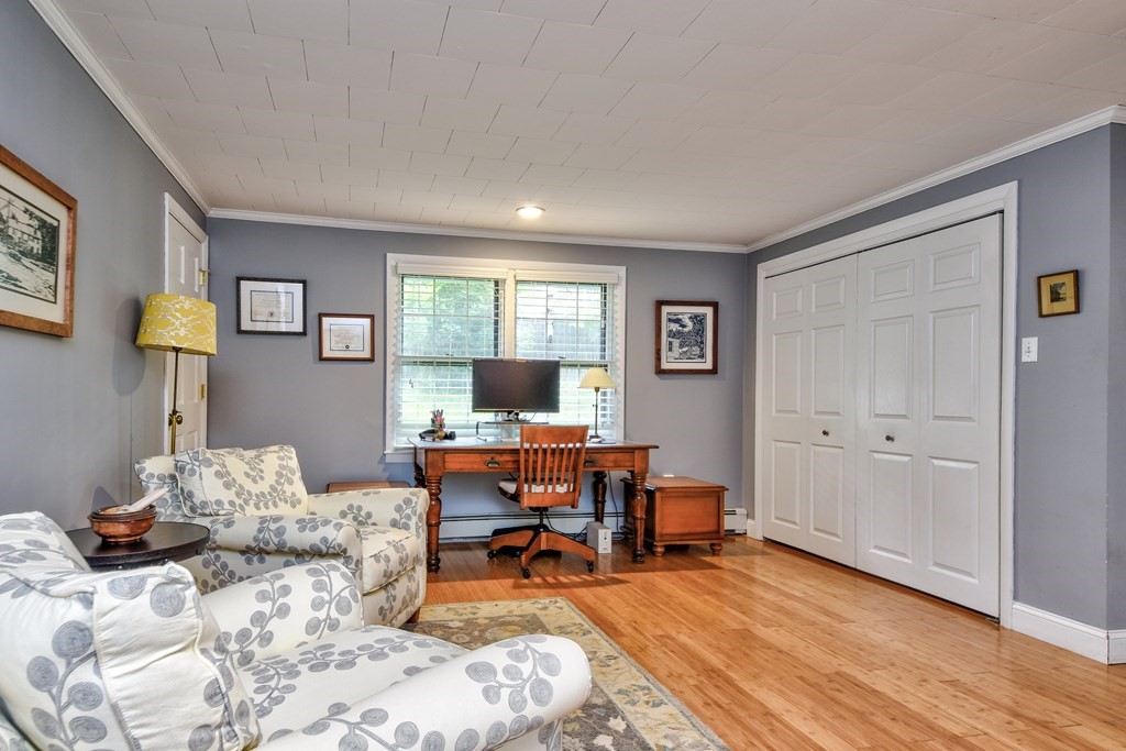 4 Catherine Road Framingham, MA 01701 - Photo 19 of 32 a view of a livingroom with workspace and a window
