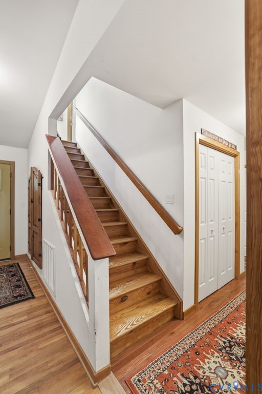 1061 Turkey Ridge Drive Moseley, VA 23120 - Photo 25 of 51 a view of an entryway with wooden floor