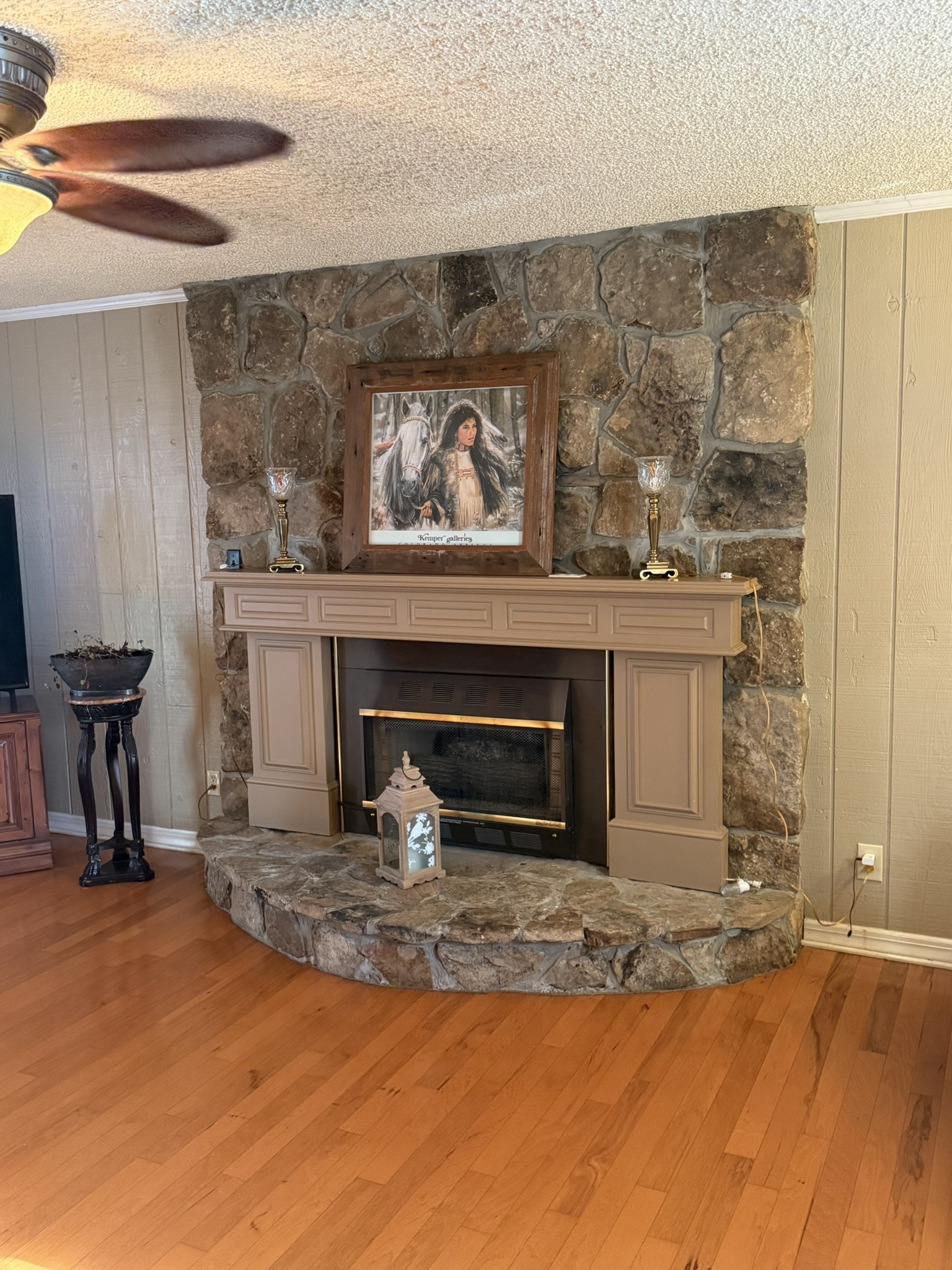 353 Golf Club Road McMinnville, TN 37110 - Photo 25 of 28 a view of living room with furniture and a fireplace