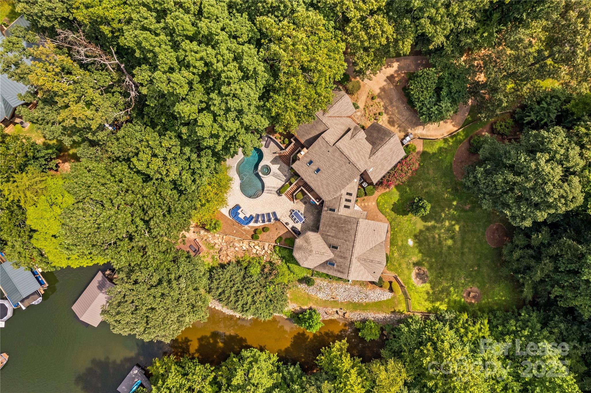 709 Normandy Road Mooresville, NC 28117 - Photo 3 of 46 an aerial view of a house with a yard