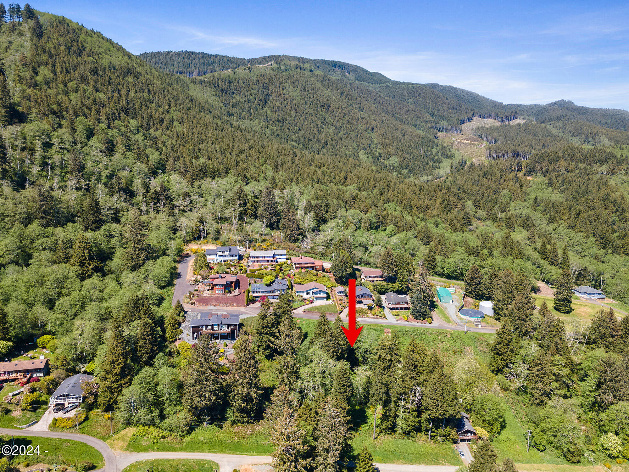 2 Fir Avenue Tillamook, OR 97141 - Photo 3 of 15 Drone Aerial