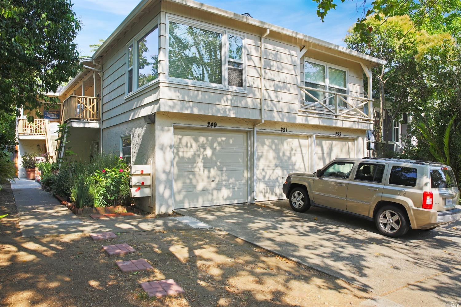 253 D Street San Rafael, CA 94901 - Photo 1 of 1 a view of a car park in front of a building
