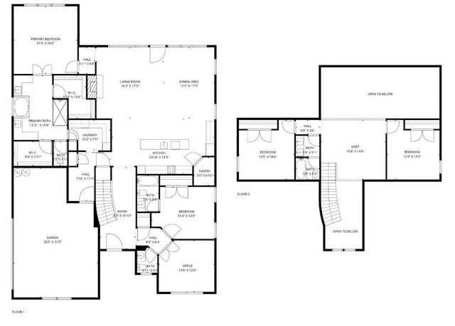 a picture of floor plan