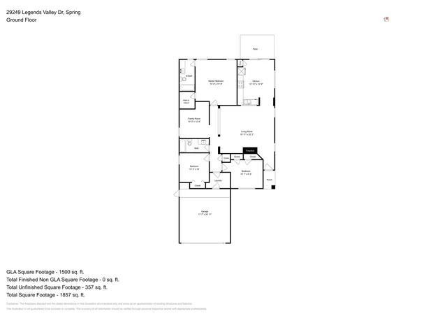 $1,850 | 29249 Legends Valley Drive, Spring, TX 77386