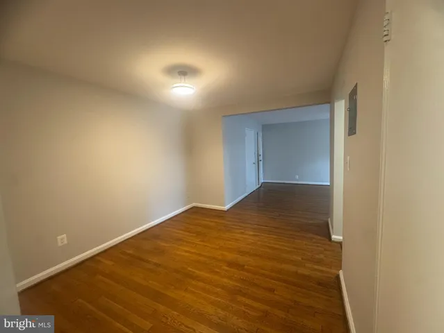 a view of empty room