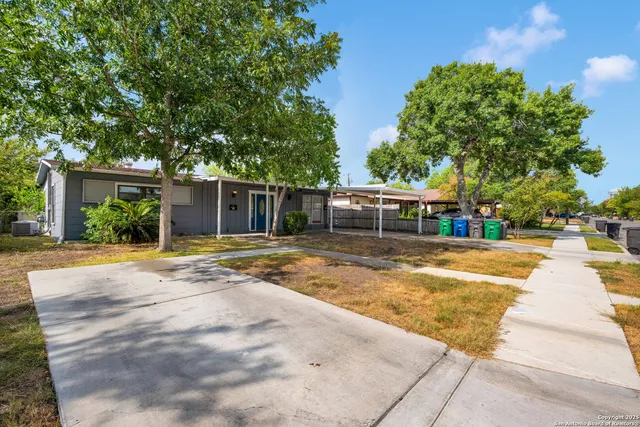 a view of outdoor space yard and swimming pool