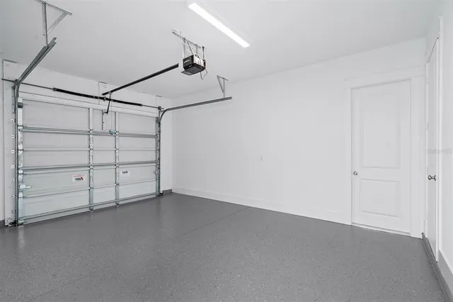 an empty room with a empty space