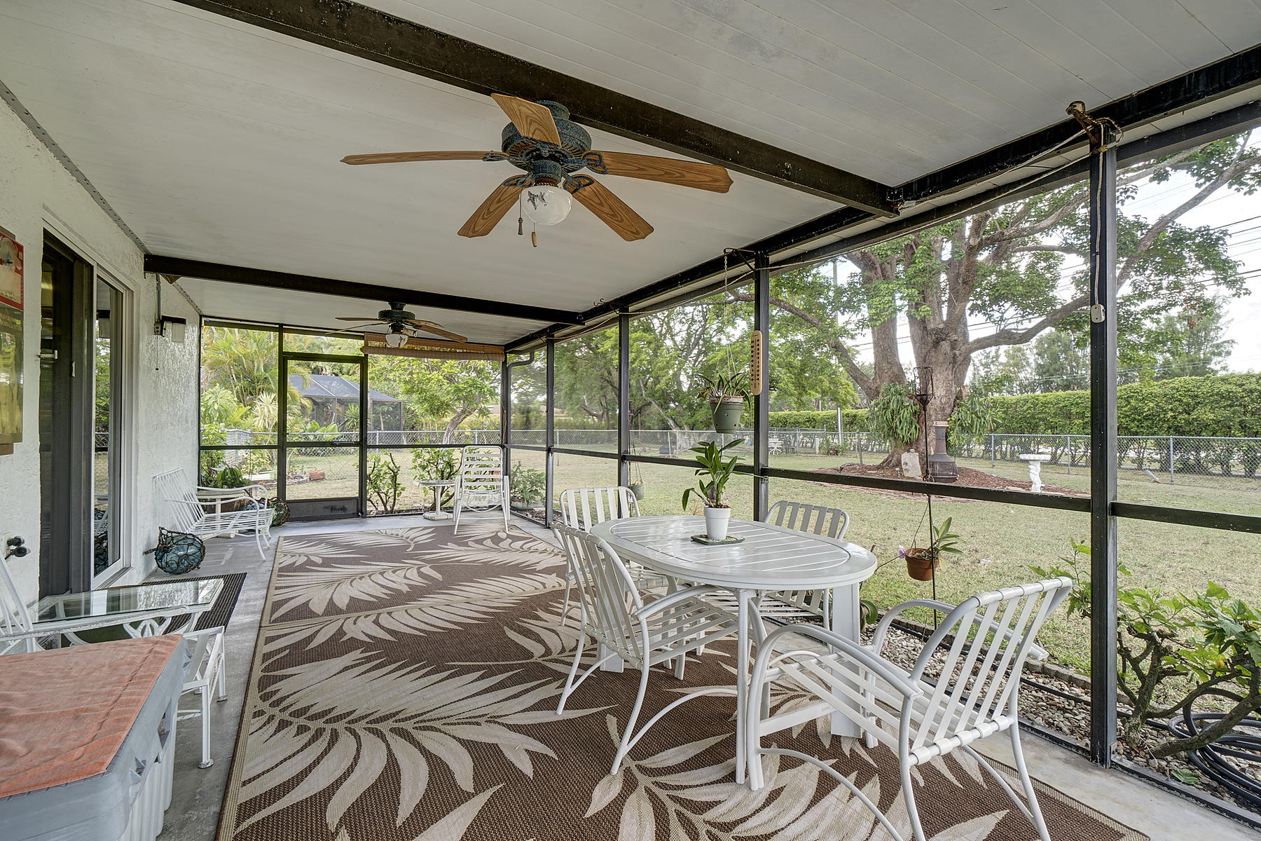 4699 Addison Street Boca Raton, FL 33428 - Photo 20 of 34 Covered Screened Patio