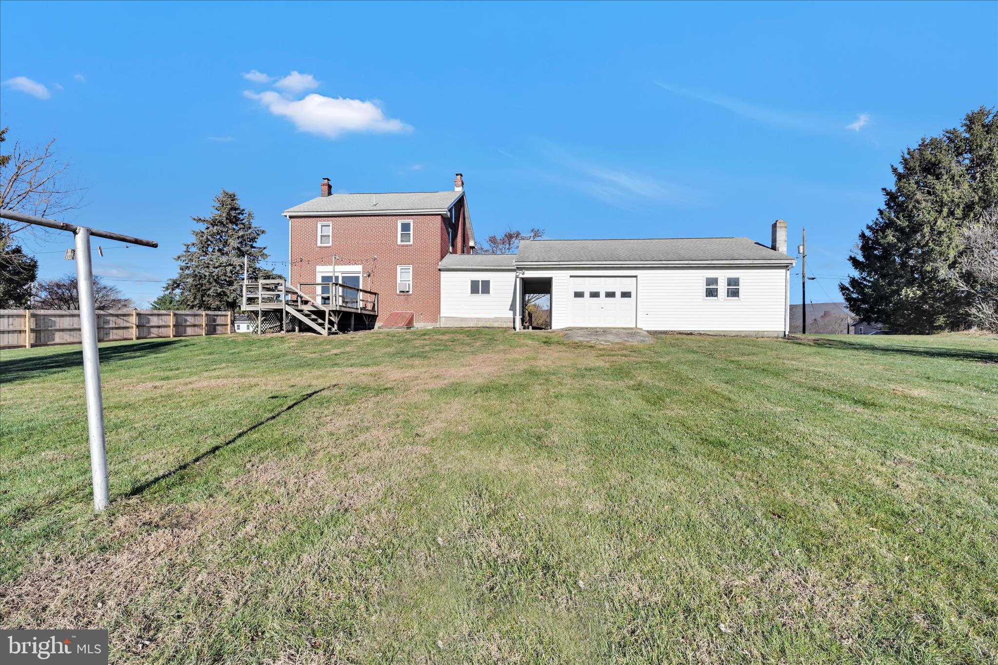 116 Mill Road Bernville, PA 19506 - Photo 28 of 62 a view of a house with a yard and garage
