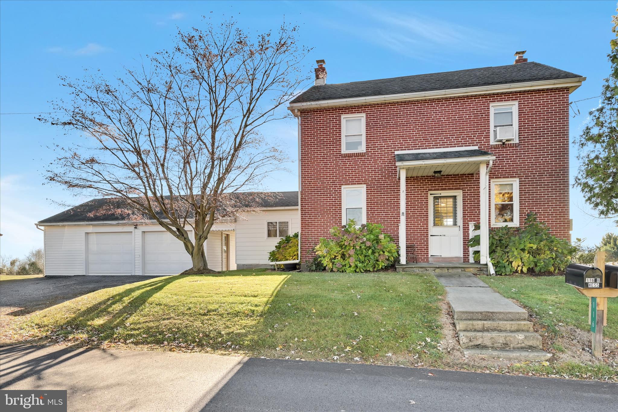 116 Mill Road Bernville, PA 19506 - Photo 5 of 62 a front view of a house with garden