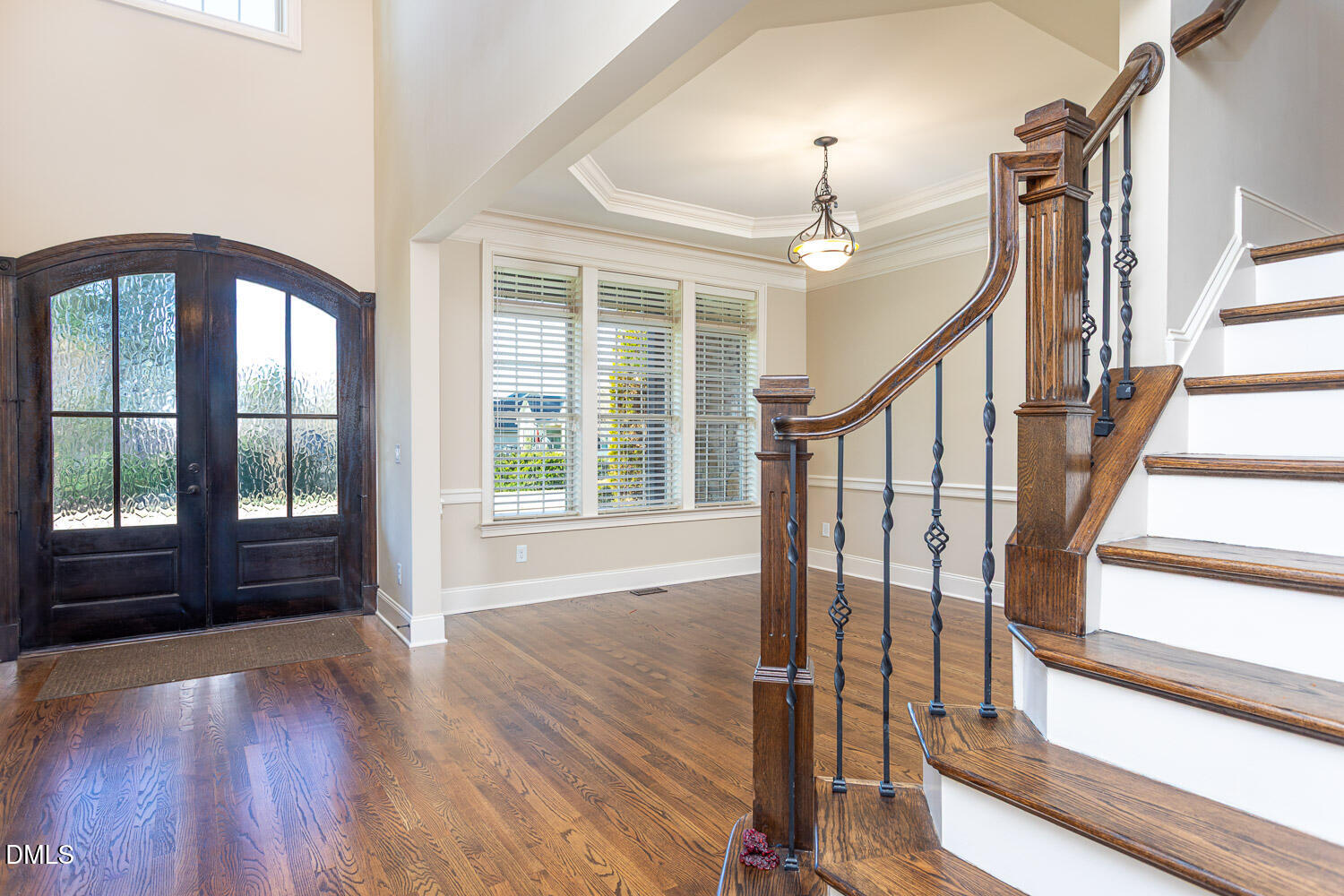 7312 Hasentree Way Wake Forest, NC 27587 - Photo 10 of 88 Elegant Staircase