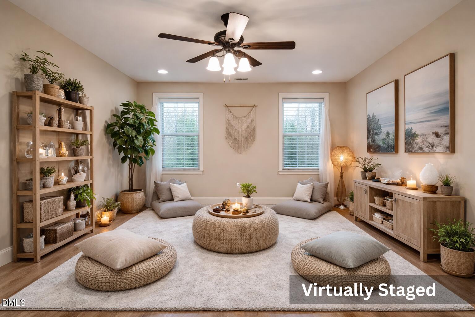 7312 Hasentree Way Wake Forest, NC 27587 - Photo 38 of 88 2nd Level Flex Room with Attic Storage