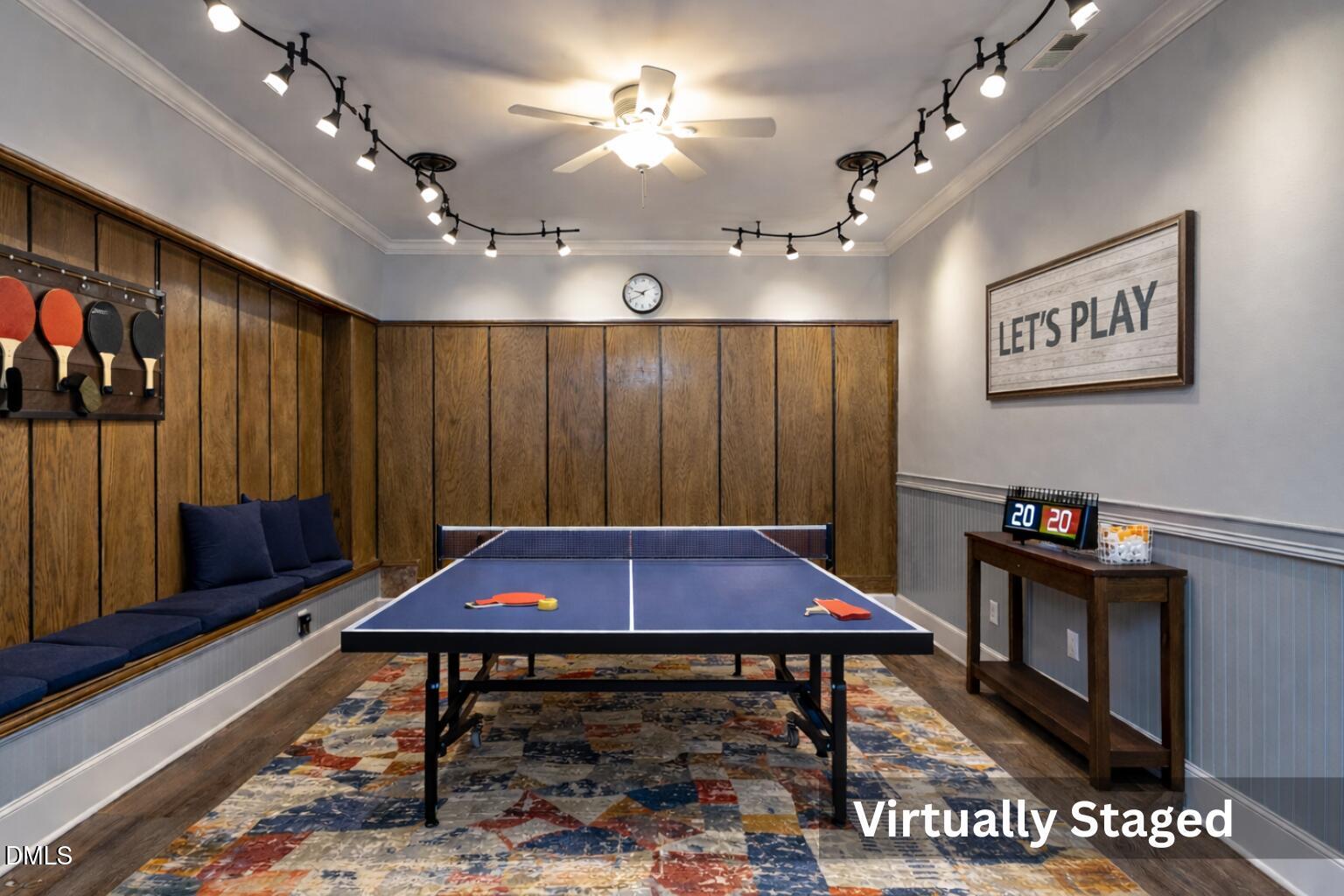 7312 Hasentree Way Wake Forest, NC 27587 - Photo 50 of 88 Virtually Staged: Basement Flex Room