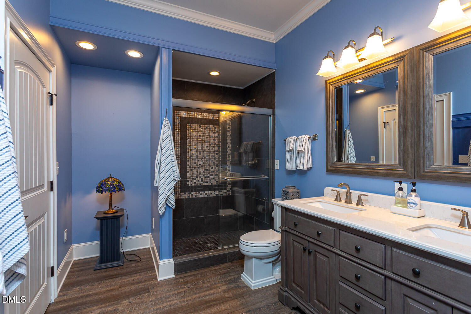 7312 Hasentree Way Wake Forest, NC 27587 - Photo 58 of 88 Basement Bathroom with walk-in shower