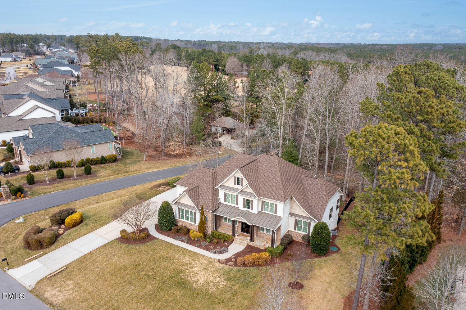 7312 Hasentree Way Wake Forest, NC 27587 - Photo 73 of 88 Aerial View