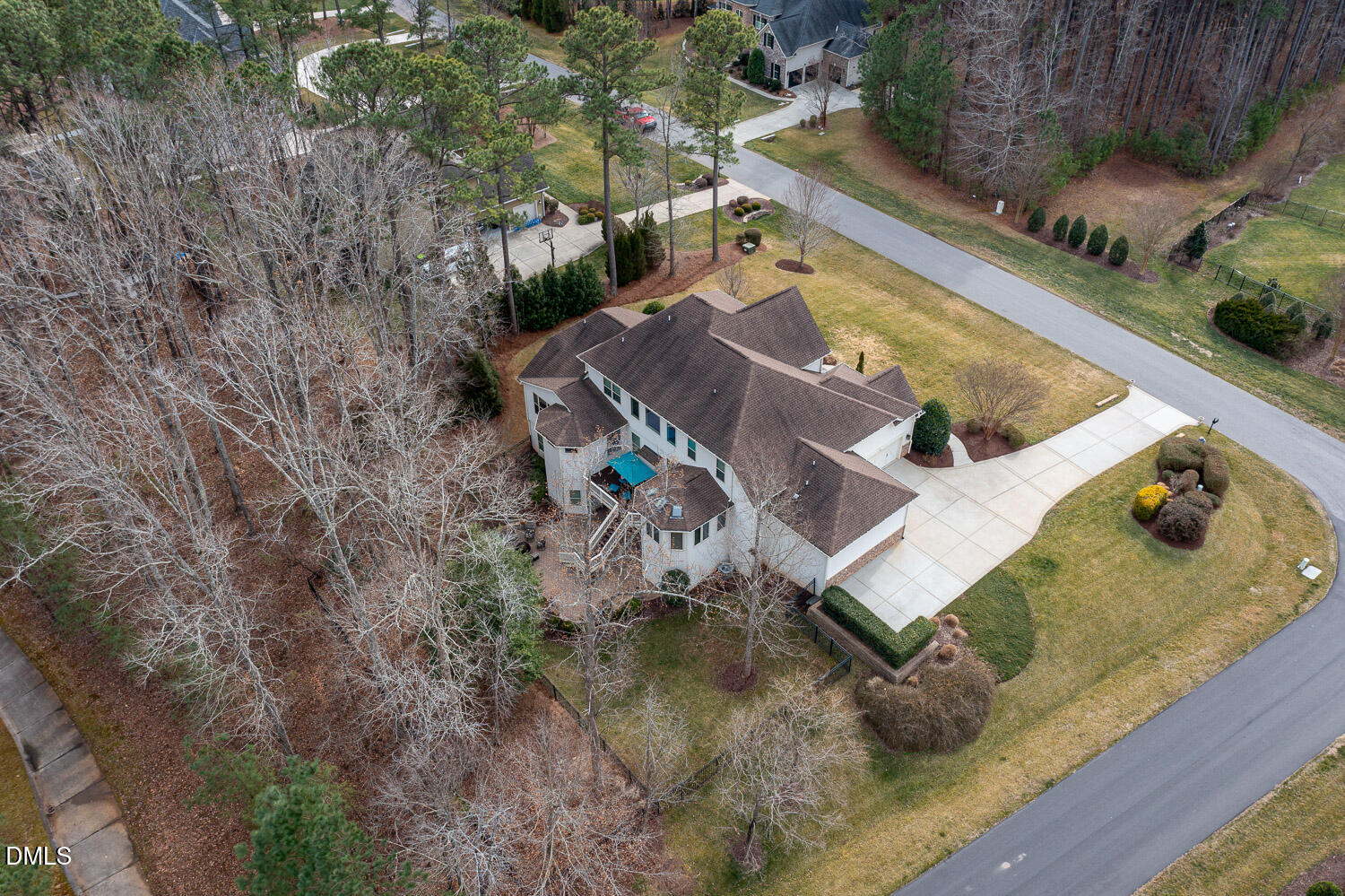 7312 Hasentree Way Wake Forest, NC 27587 - Photo 75 of 88 Aerial View