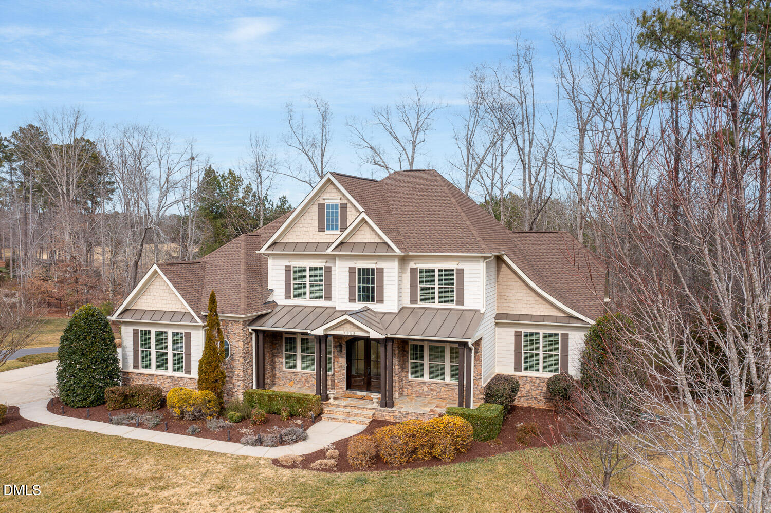 7312 Hasentree Way Wake Forest, NC 27587 - Photo 77 of 88 Aerial View