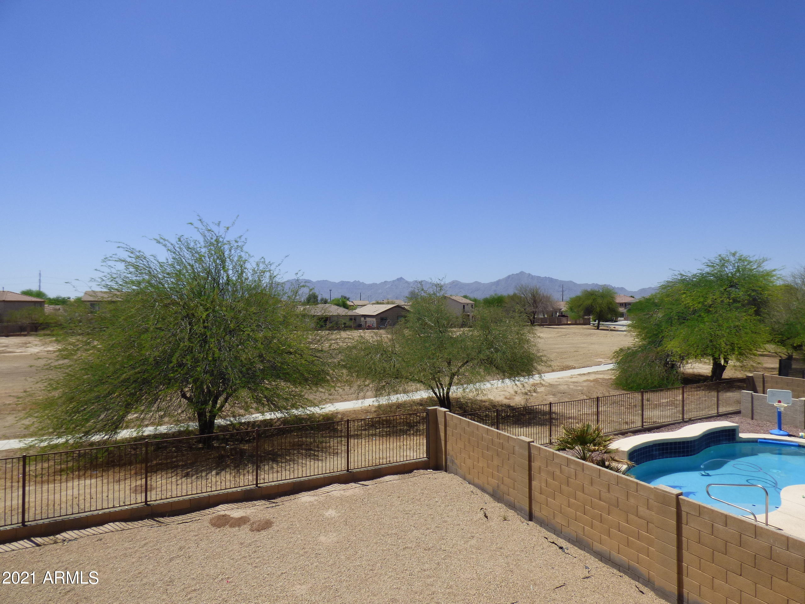 5617 West Carson Road Laveen, AZ 85339 - Photo 31 of 56 a view of a terrace with skyline