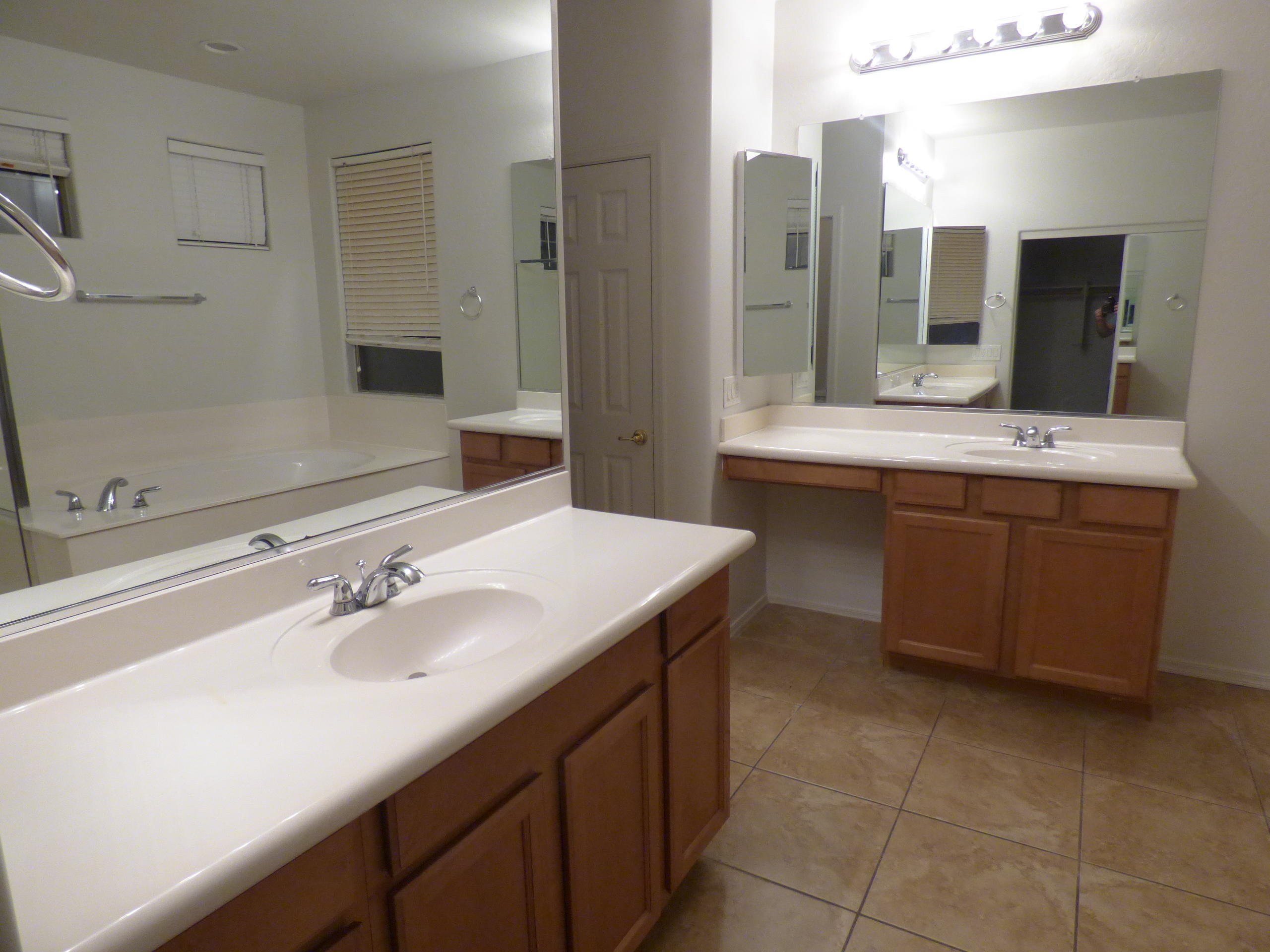 5617 West Carson Road Laveen, AZ 85339 - Photo 37 of 56 a bathroom with a sink and a mirror