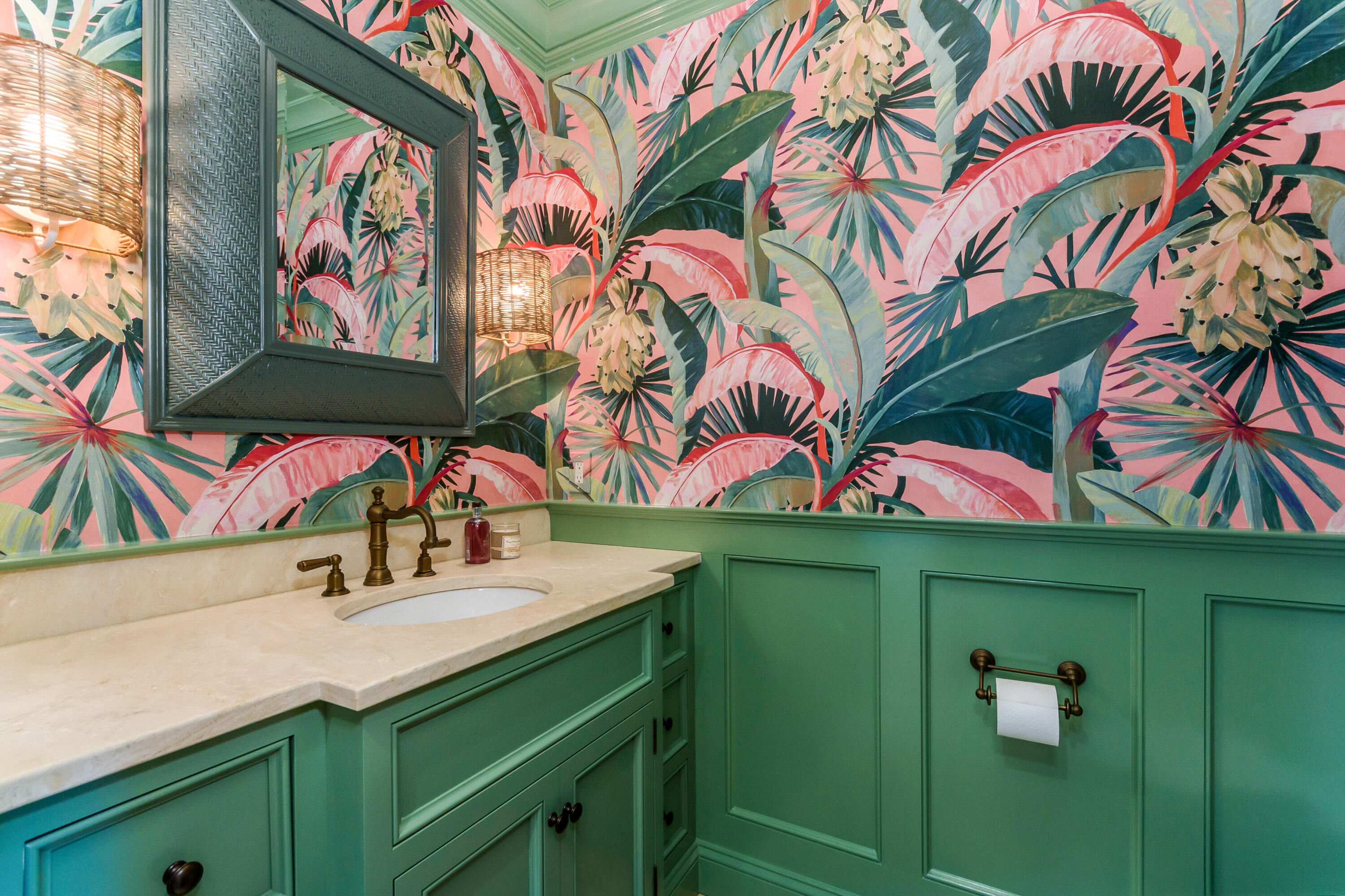 9 Sylvan Road Darien, CT 06820 - Photo 19 of 39 a bathroom with a sink and a mirror