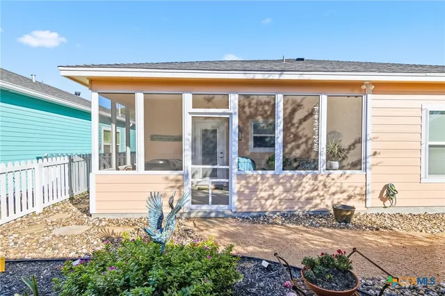 a view of a house with a outdoor space
