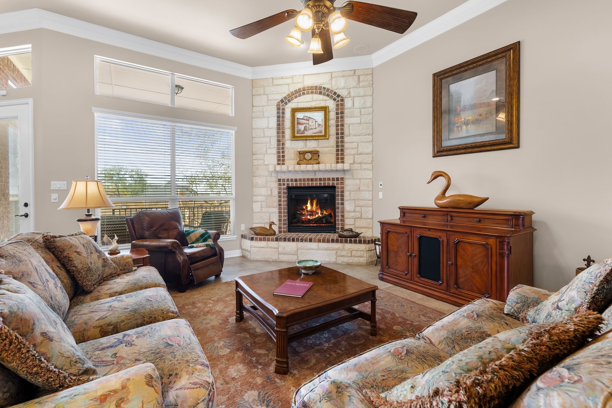 1735 Alta Vista Loop Temple, TX 76502 - Photo 15 of 38 a living room with furniture fireplace and window