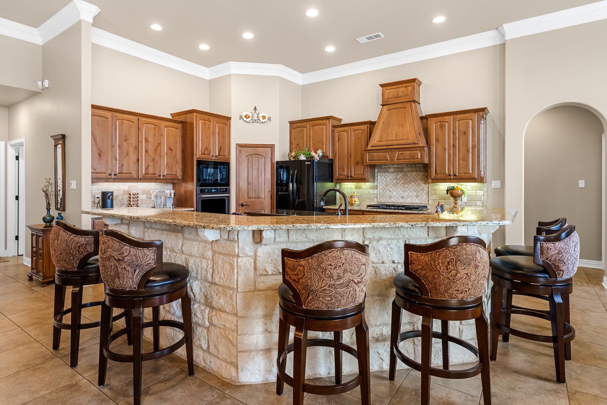 1735 Alta Vista Loop Temple, TX 76502 - Photo 17 of 38 a dining table with chairs and view kitchen