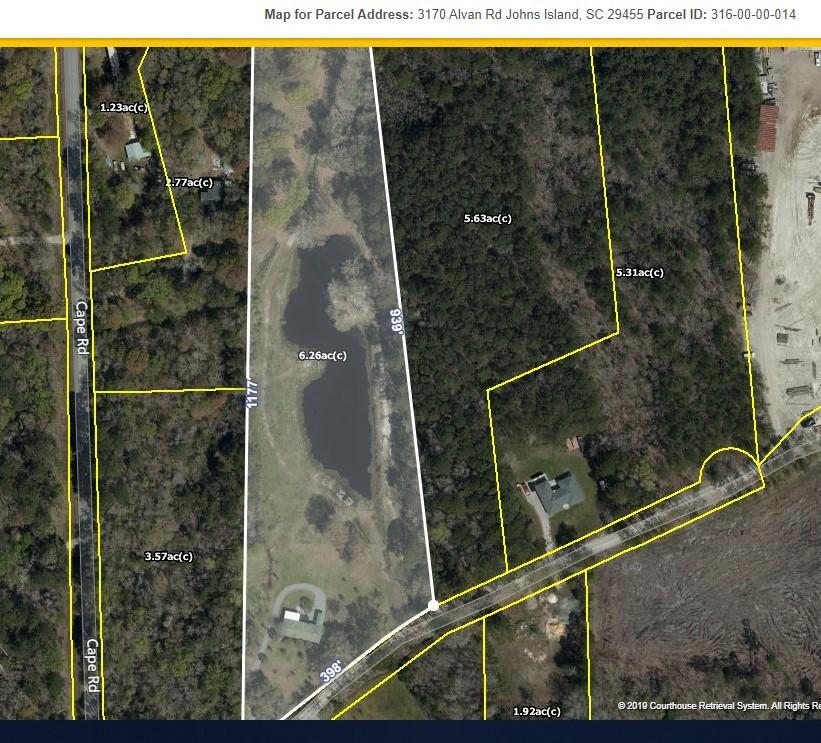 3170 Alvan Road Johns Island, SC 29455 - Photo 30 of 30 CRS Map