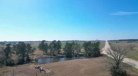 an aerial view of a house with mountain view