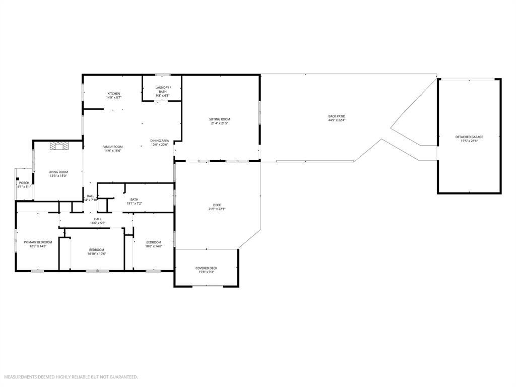 934 North Maple Street Muenster, TX 76252 - Photo 37 of 39 a picture of a floor plan