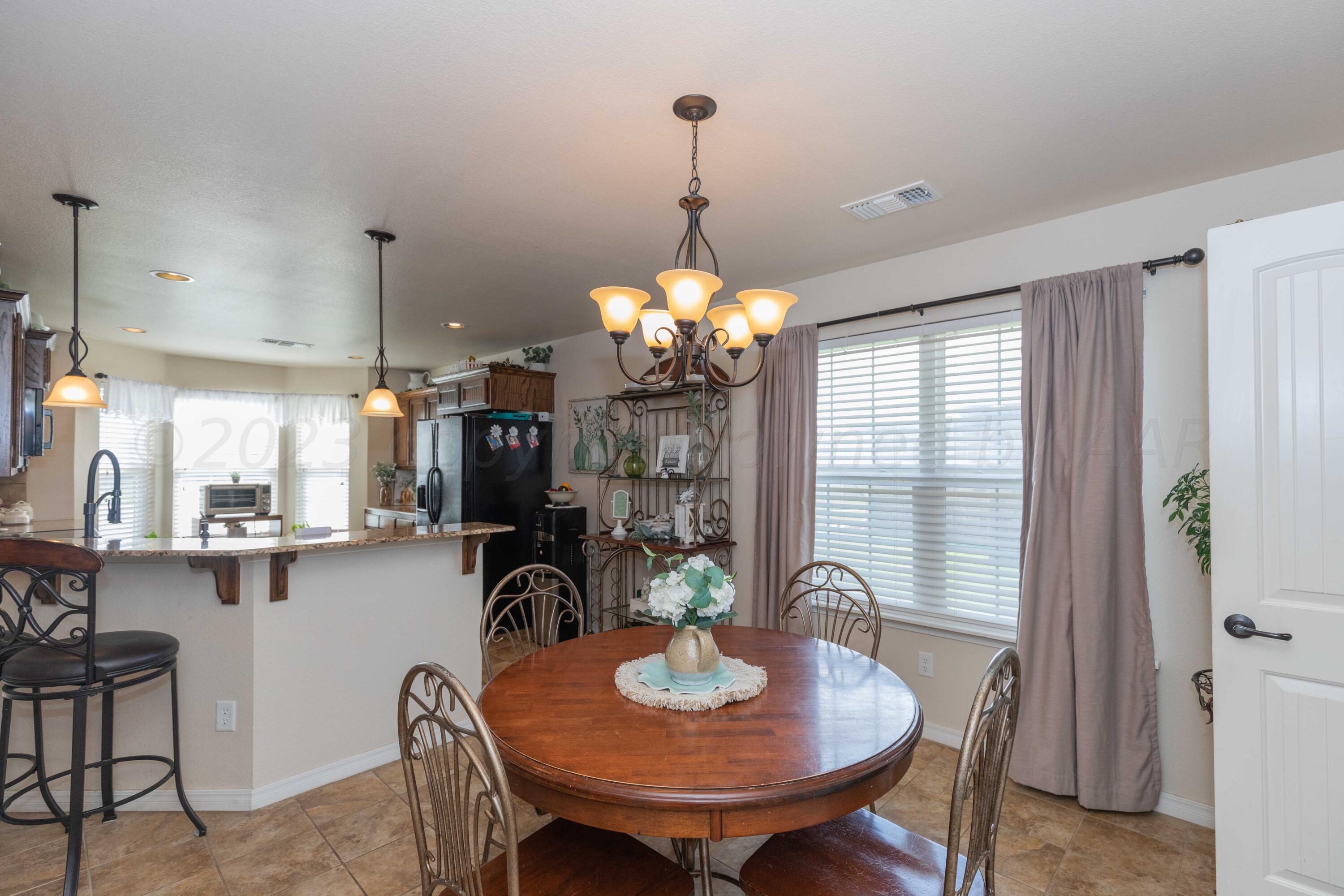 5904 South Rusk Street Amarillo, TX 79118 - Photo 18 of 49 a dining room with furniture and window