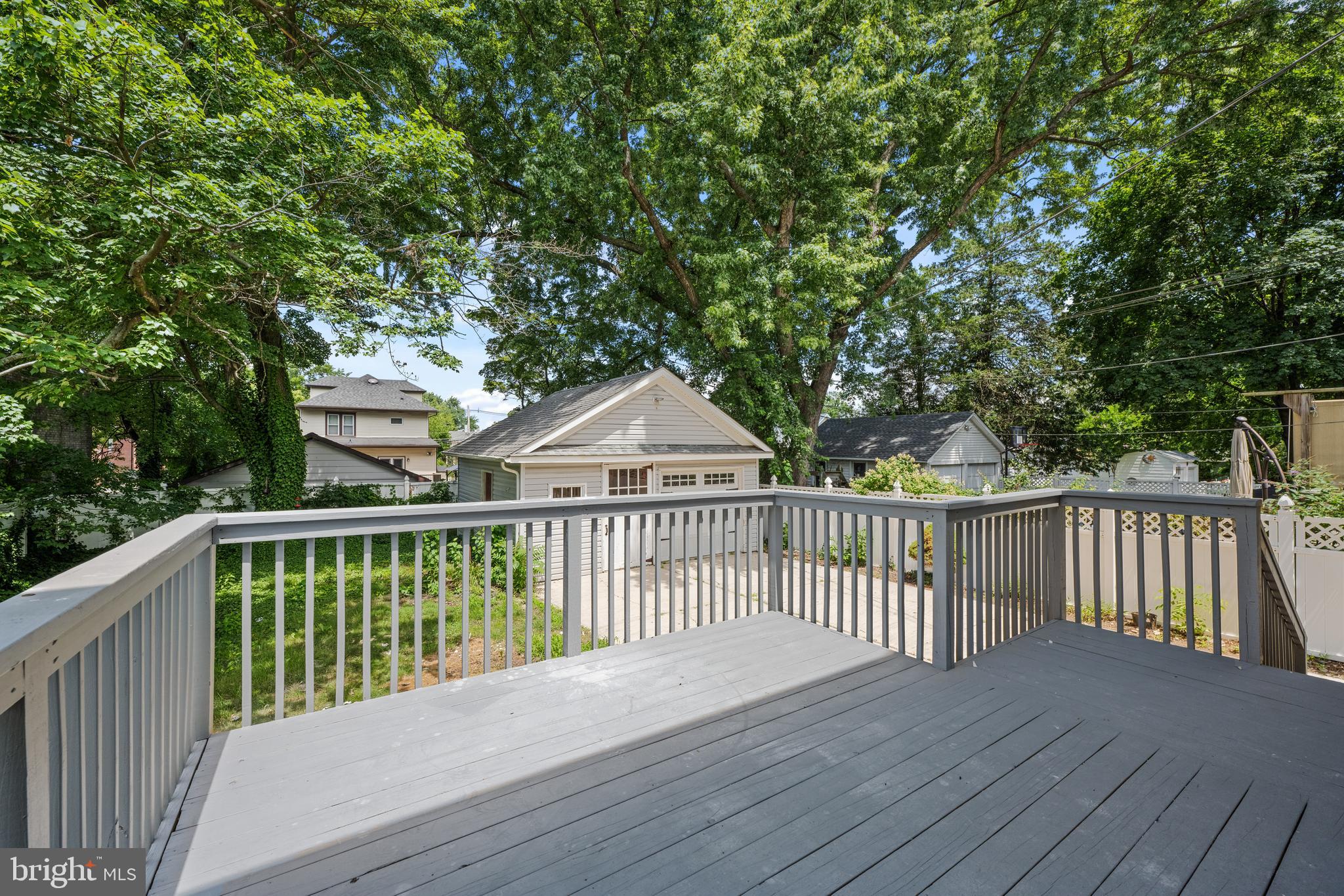 15 Lafayette Road Audubon, NJ 08106 - Photo 15 of 50 a view of a wooden roof deck