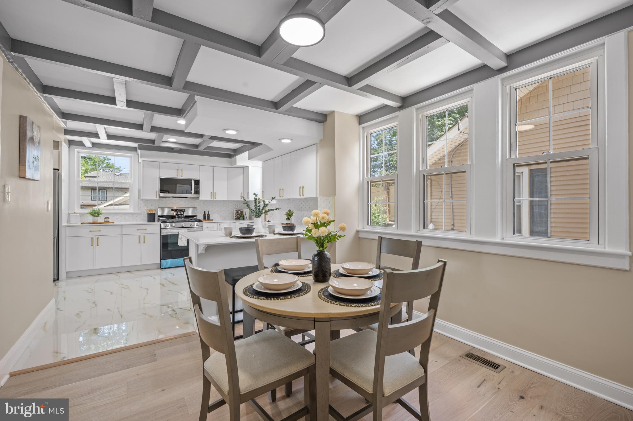 15 Lafayette Road Audubon, NJ 08106 - Photo 23 of 50 a view of a dining room with furniture and window