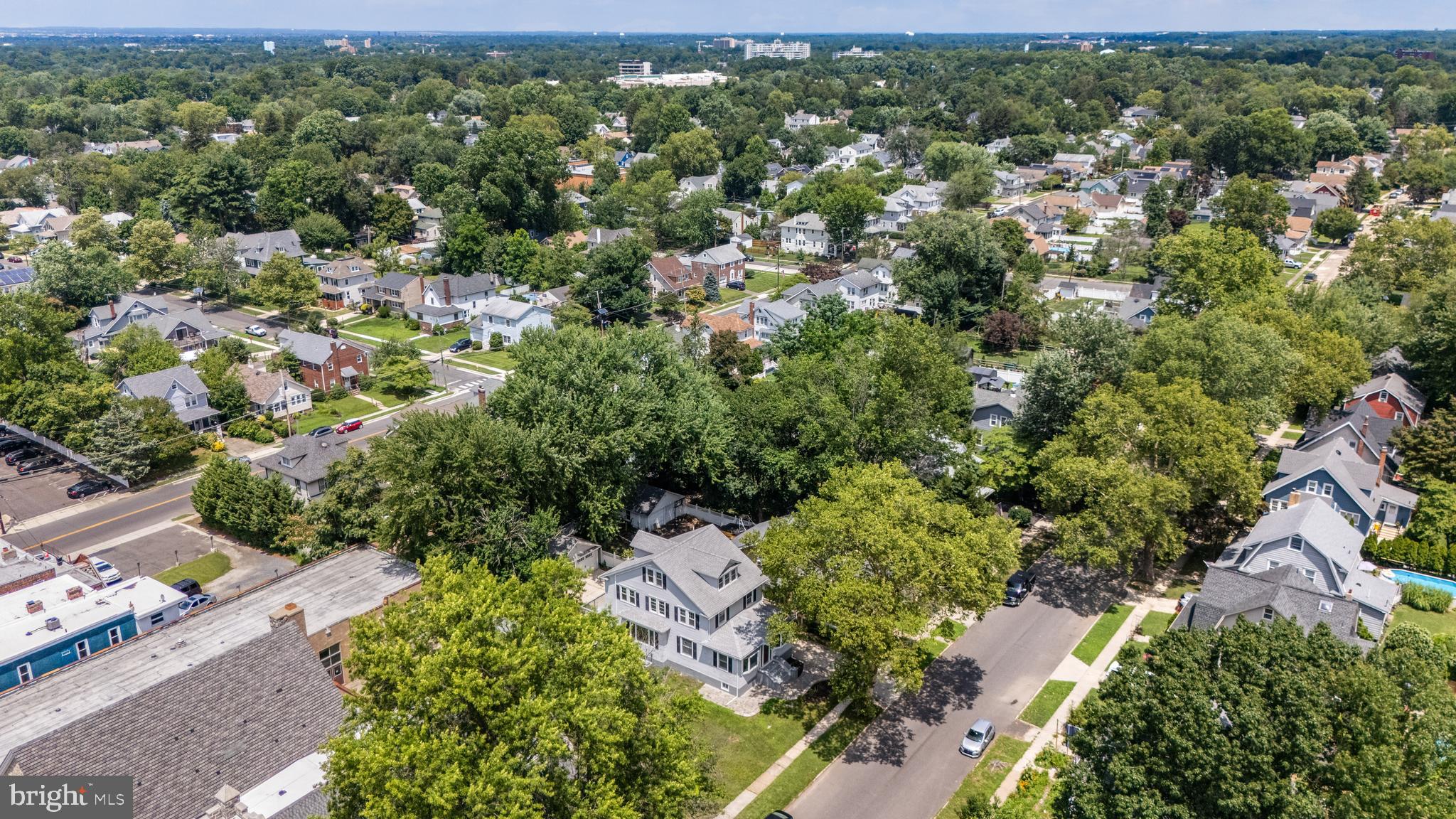 15 Lafayette Road Audubon, NJ 08106 - Photo 6 of 50 an aerial view of residential houses with outdoor space and trees