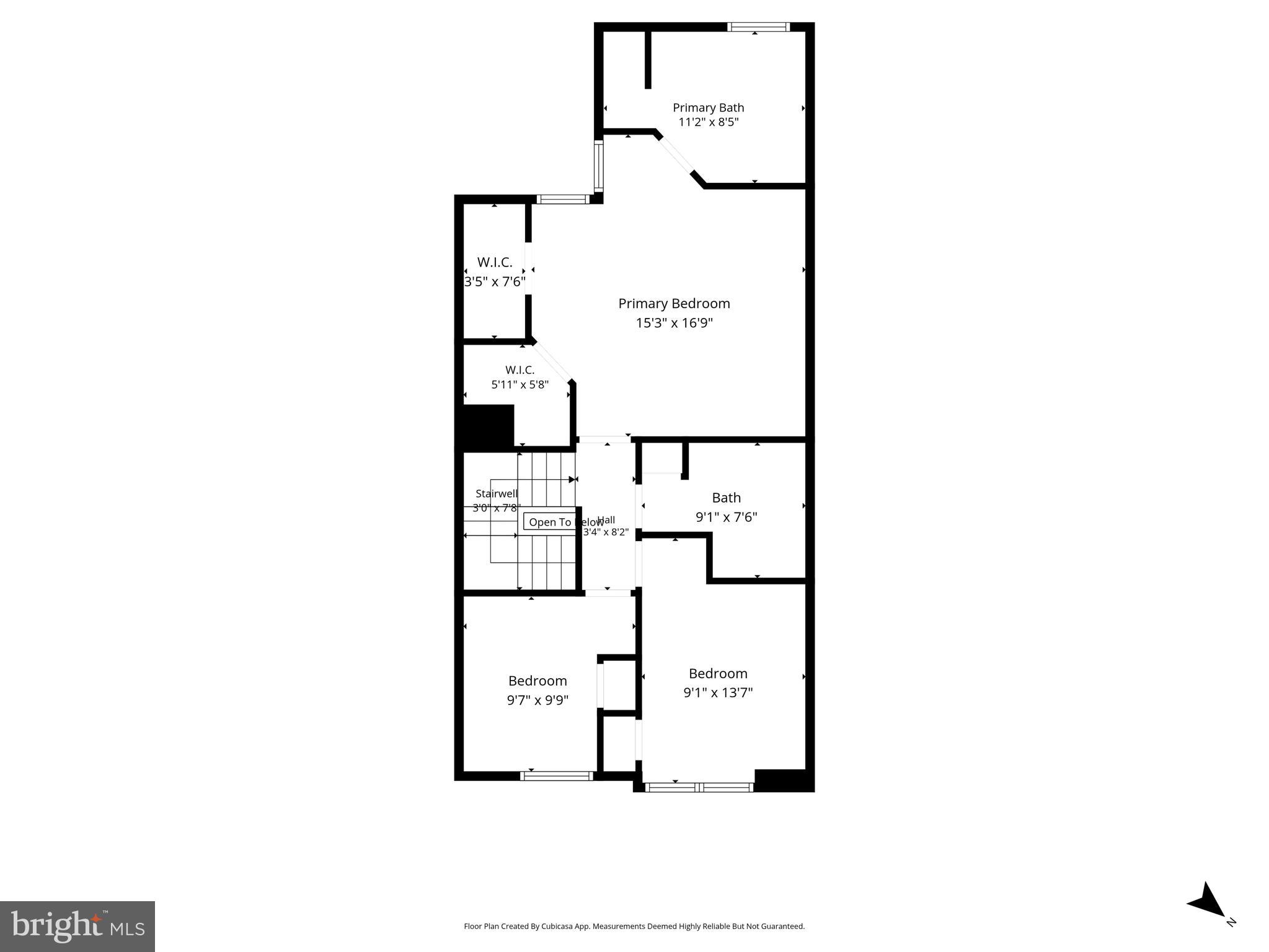 19907 Ridgecrest Square Ashburn, VA 20147 - Photo 52 of 52 Floor Plan - Upper Level