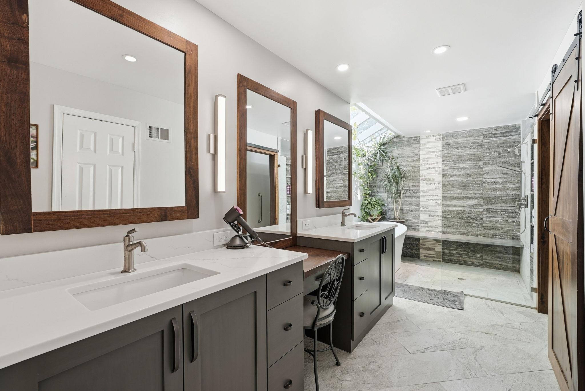 7512 Rambling Ridge Drive Fairfax Station, VA 22039 - Photo 24 of 64 Primary Bath with Heated Floor