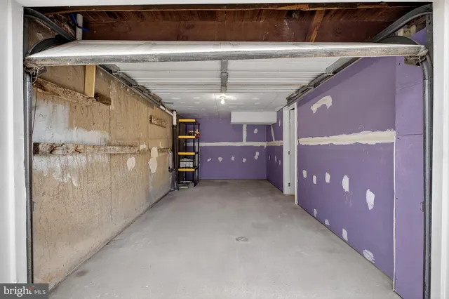 a view of storage and utility room