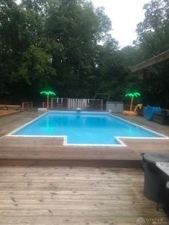 6750 Little Twin Road Germantown, OH 45327 - Photo 82 of 88 Relax and unwind in your private pool oasis, surrounded by lush greenery.