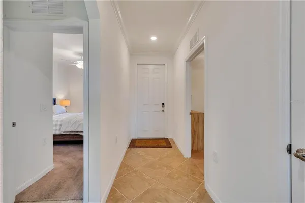 a bedroom with a bed and a cabinets