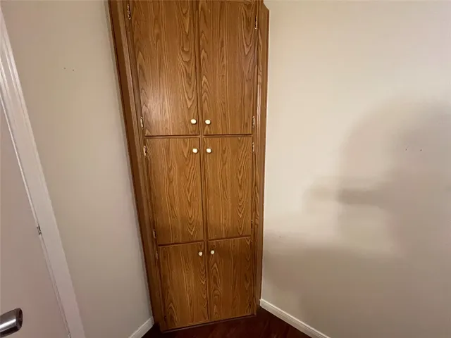 a view of front door