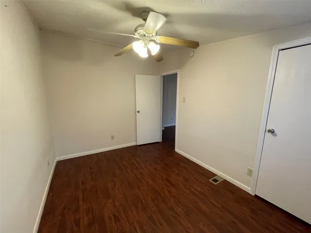 a view of small space with a shower