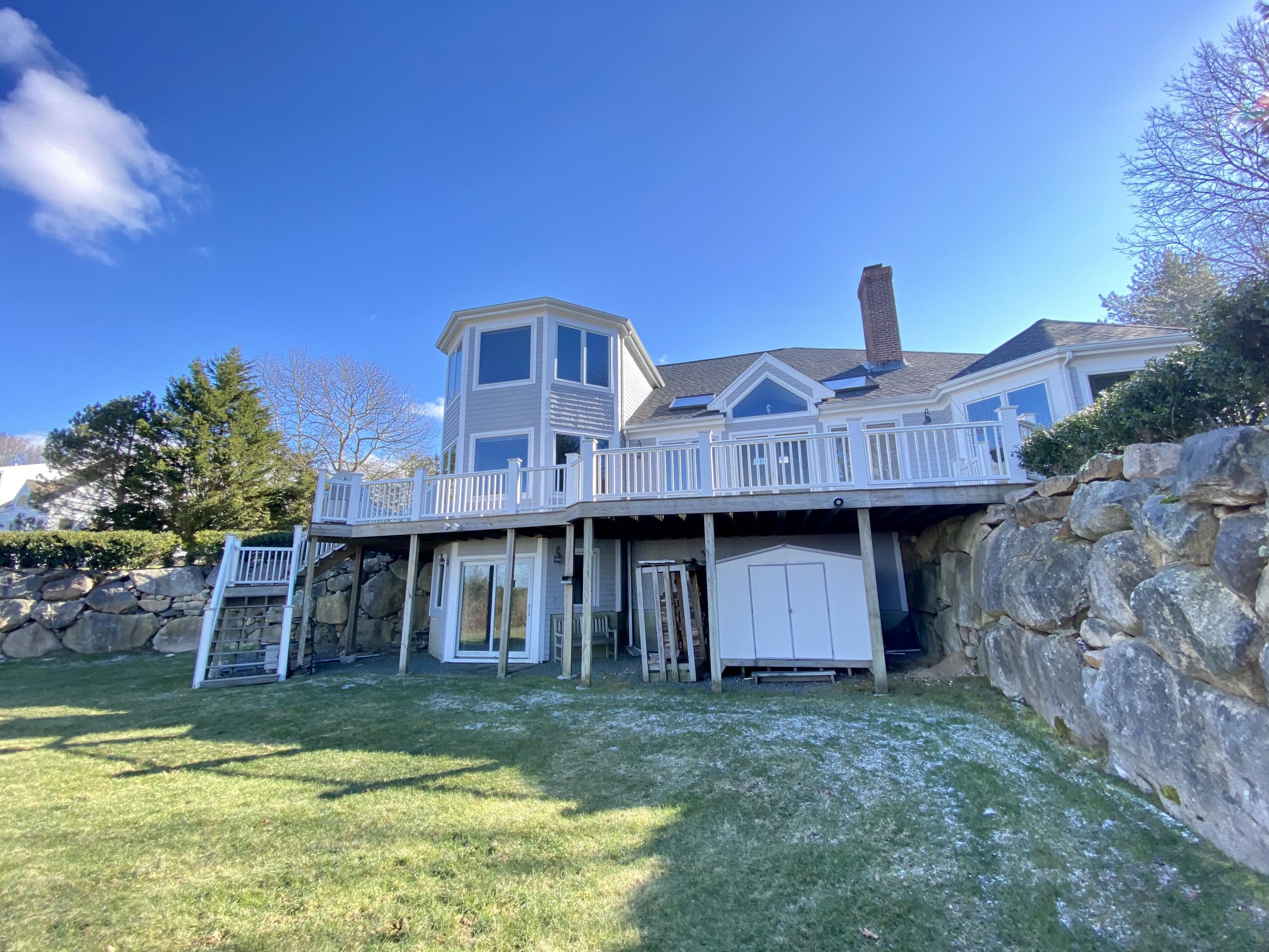 294 Cairn Ridge Road East Falmouth, MA 02536 - Photo 10 of 29 a front view of a house with garden