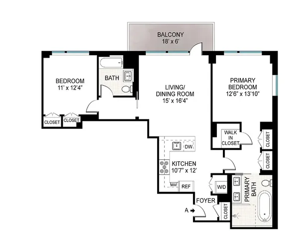 $12,500 | 128 West 23rd Street, Unit 5A | Chelsea